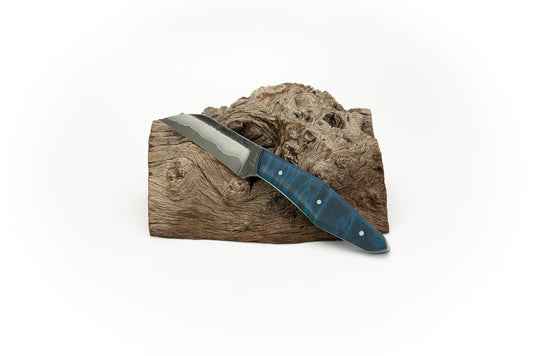 3.25" Forager - Blue dyed maple (ADAM)