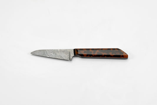 4.125" Paring - Synthetic Tortoise Shell Kirinite (JAMISON)