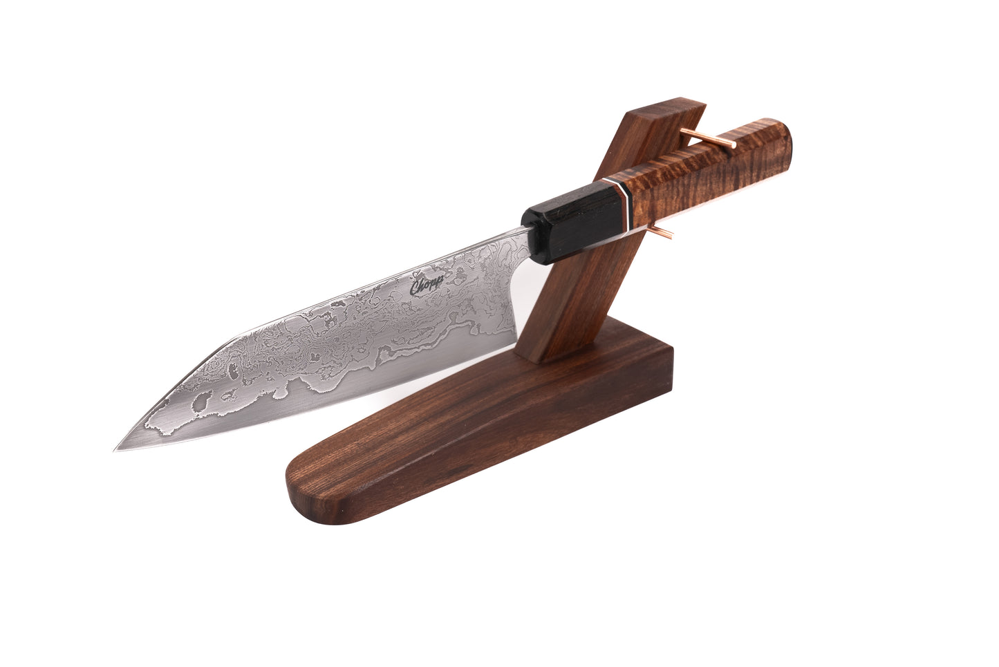 6.625" Santoku - Curly Koa (JAMISON)