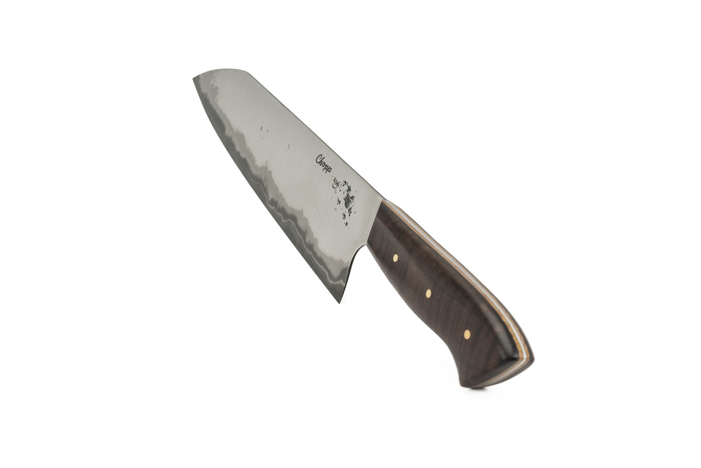 8.125" Gyuto - Ringed Gidgee with Natural Canvas and Black G10 Liners (JAMISON)