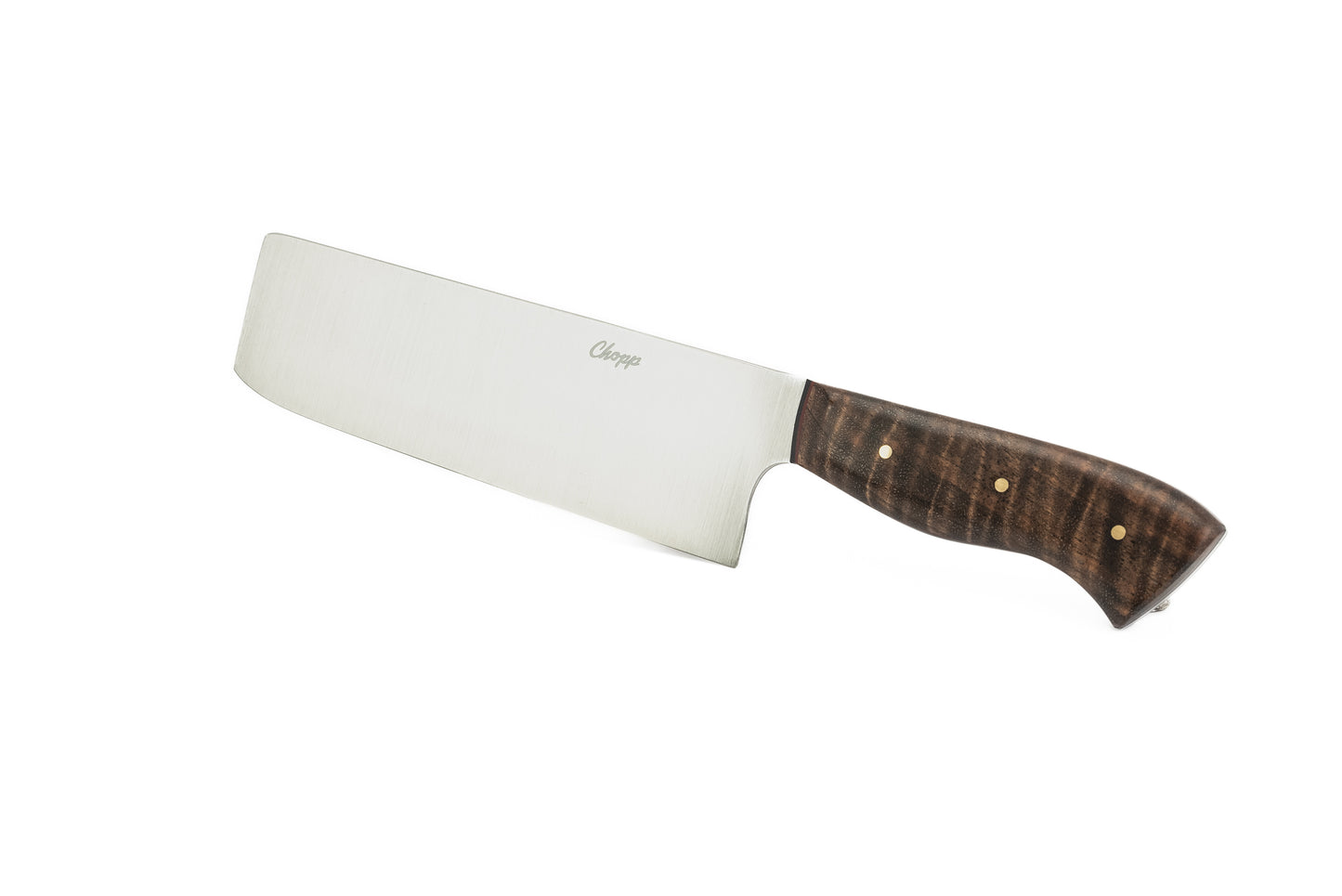 166 mm Stainless Steel Nakiri - Black Walnut