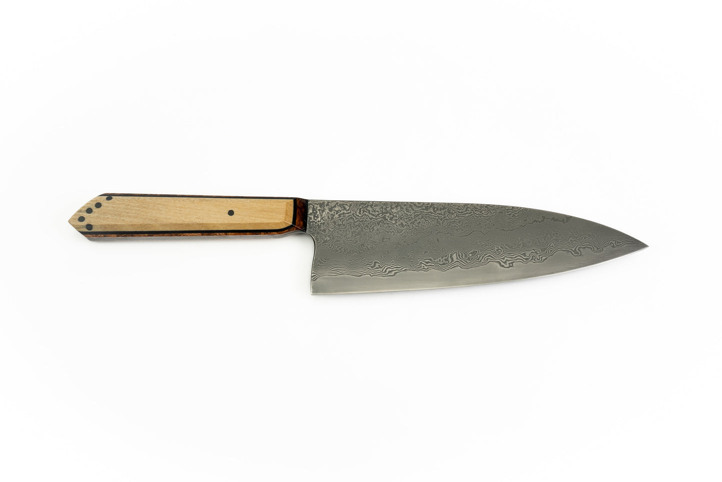 180 mm Damascus Gyuto - Amboyna
