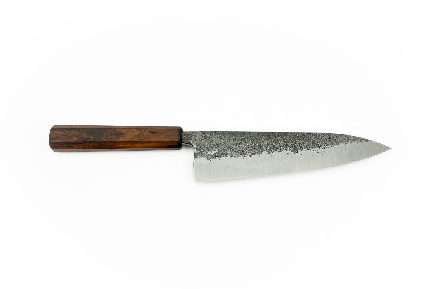185 mm Carbon Steel Gyuto - Desert Ironwood