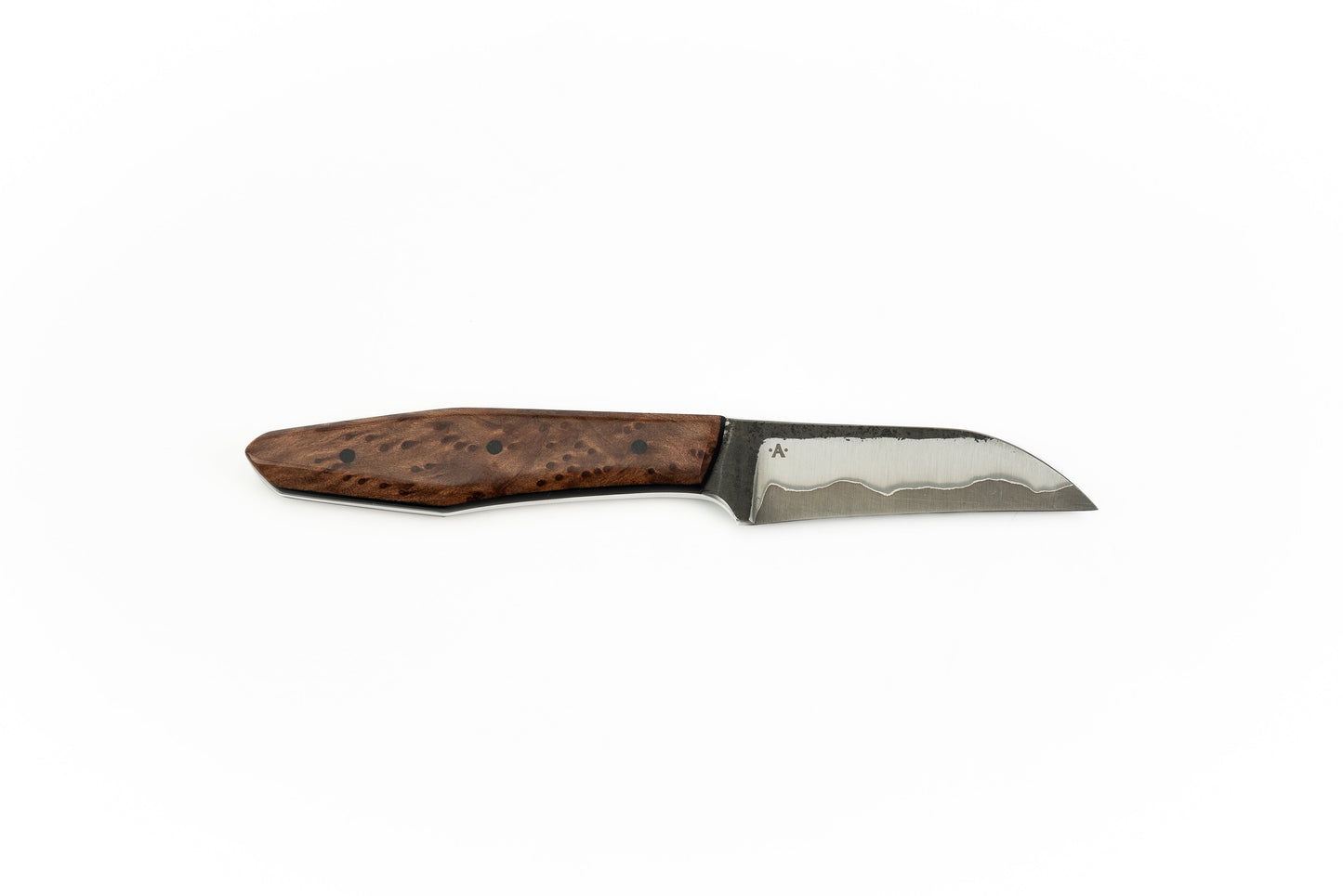 85 mm Carbon Steel Forager - Redwood Burl