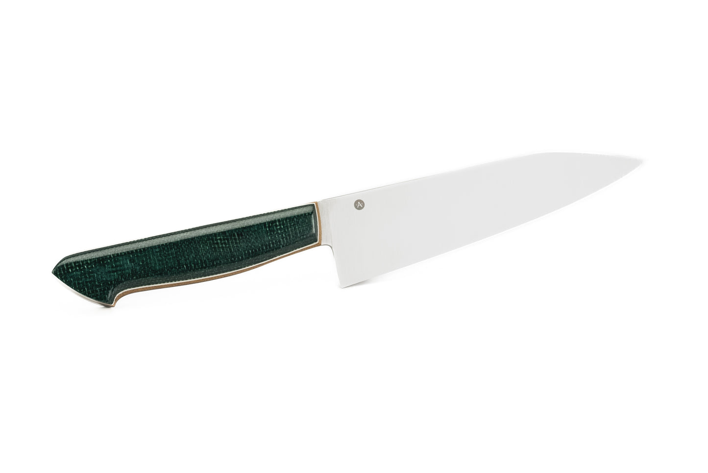 6.75" Gyuto - Green jute micarta (CHLOE)