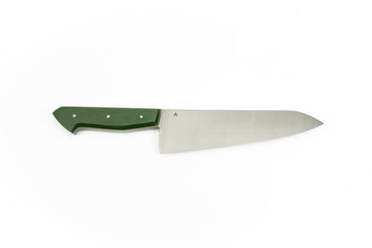 7.625" Gyuto - Green Paper Micarta (CHLOE)