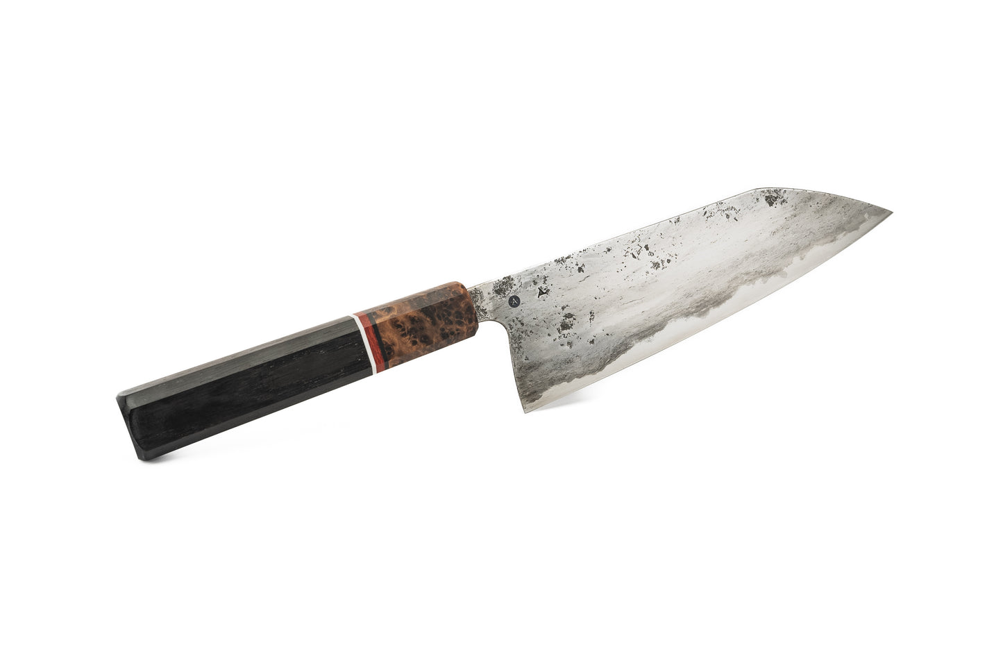 7.125" Santoku - Thuya Burl with Blackwood (JAMISON)