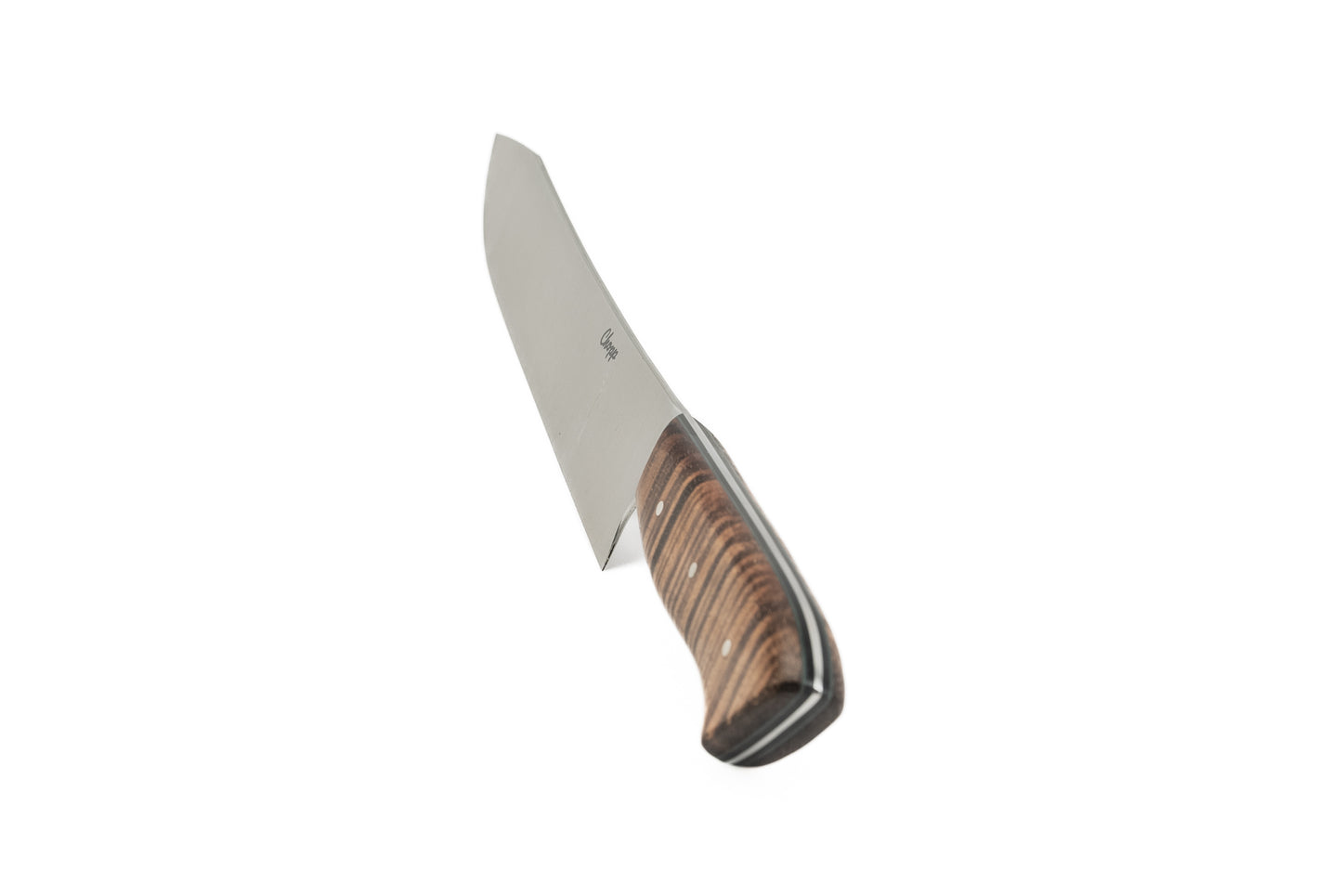 9.5" Butakiri - Fiddleback Koa with evergreen and black G10 liners (JAMISON)