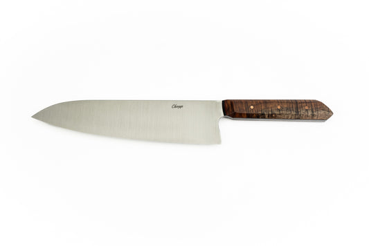 8.875" Gyuto - Curly Koa  (JAMISON)