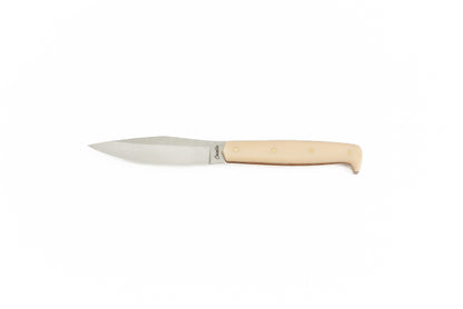 4" Pattada - Bone Linen Micarta (RYAN)