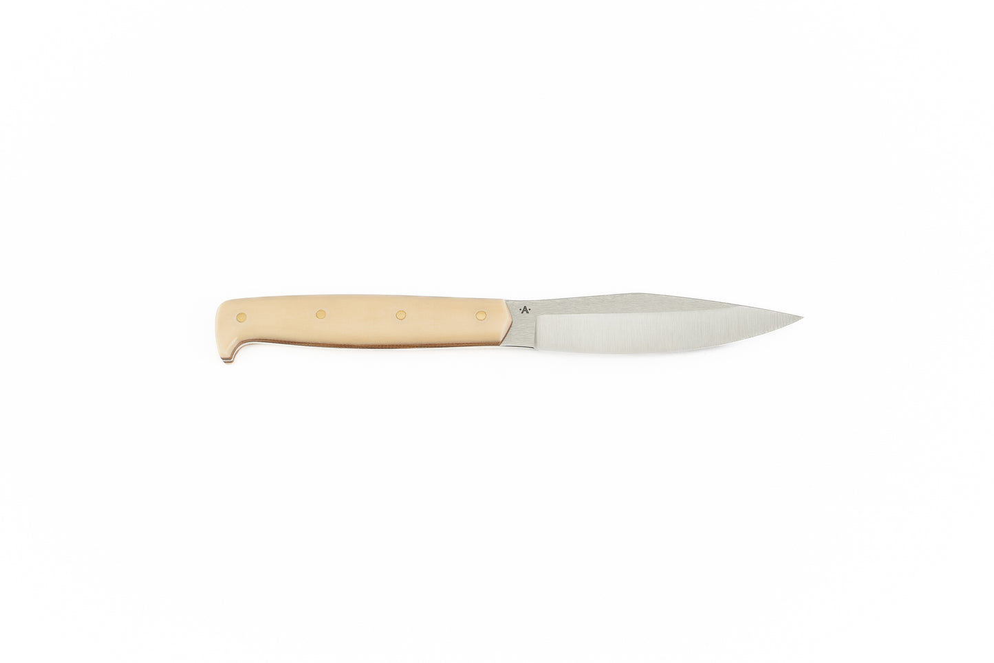 4" Pattada - Bone Linen Micarta (RYAN)