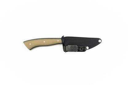 3.25" Utility - Bone and Black Paper Micarta (RYAN)