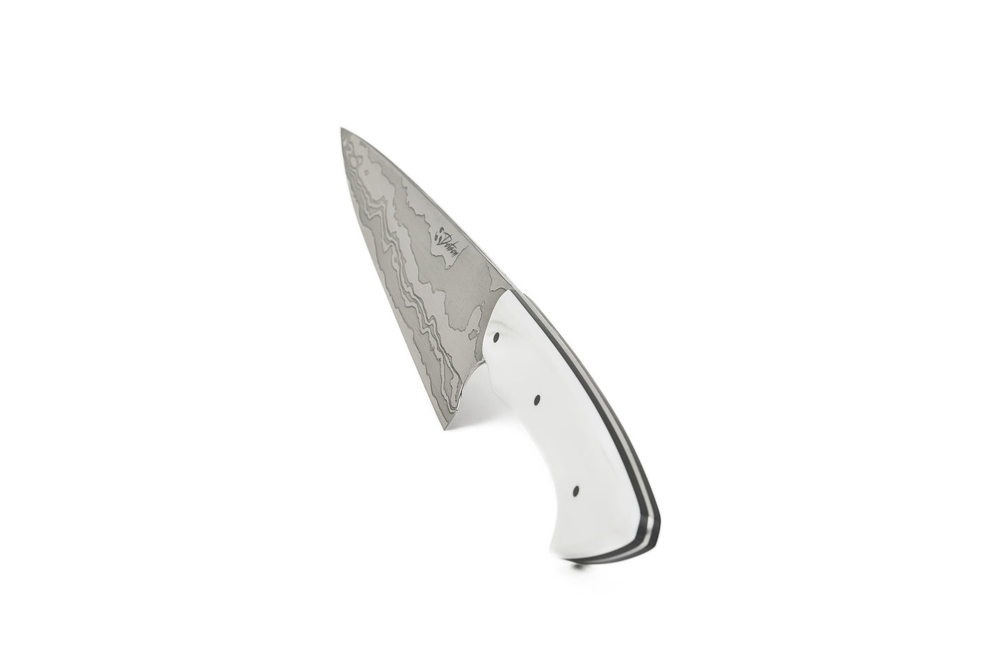 71/2" Chef - White marble corian (SHAMUS)