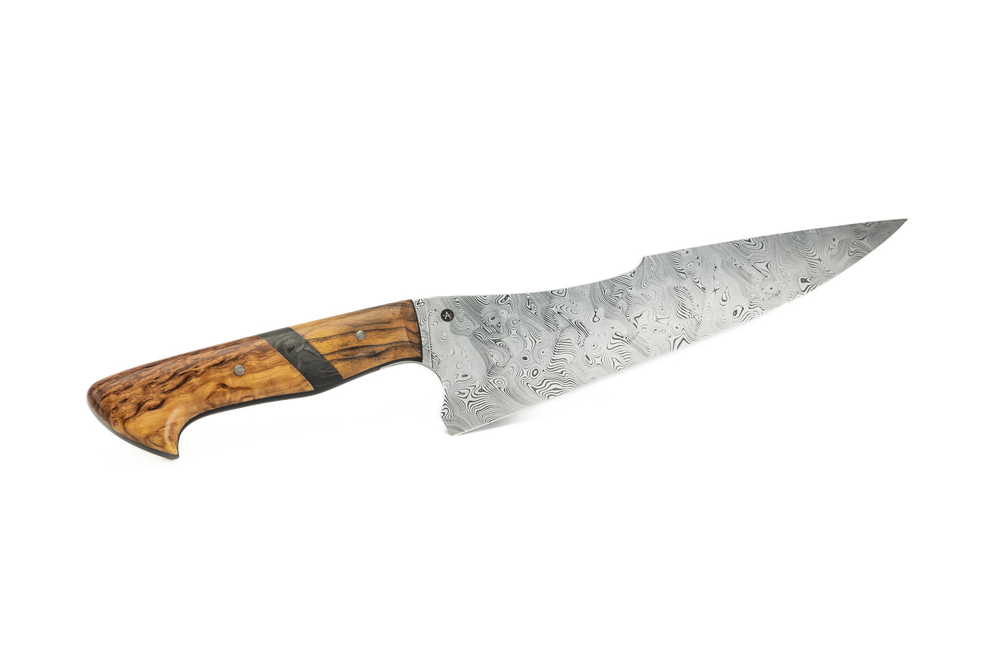 8.5" Chef - Black and white ebondy and birch (SHAMUS)