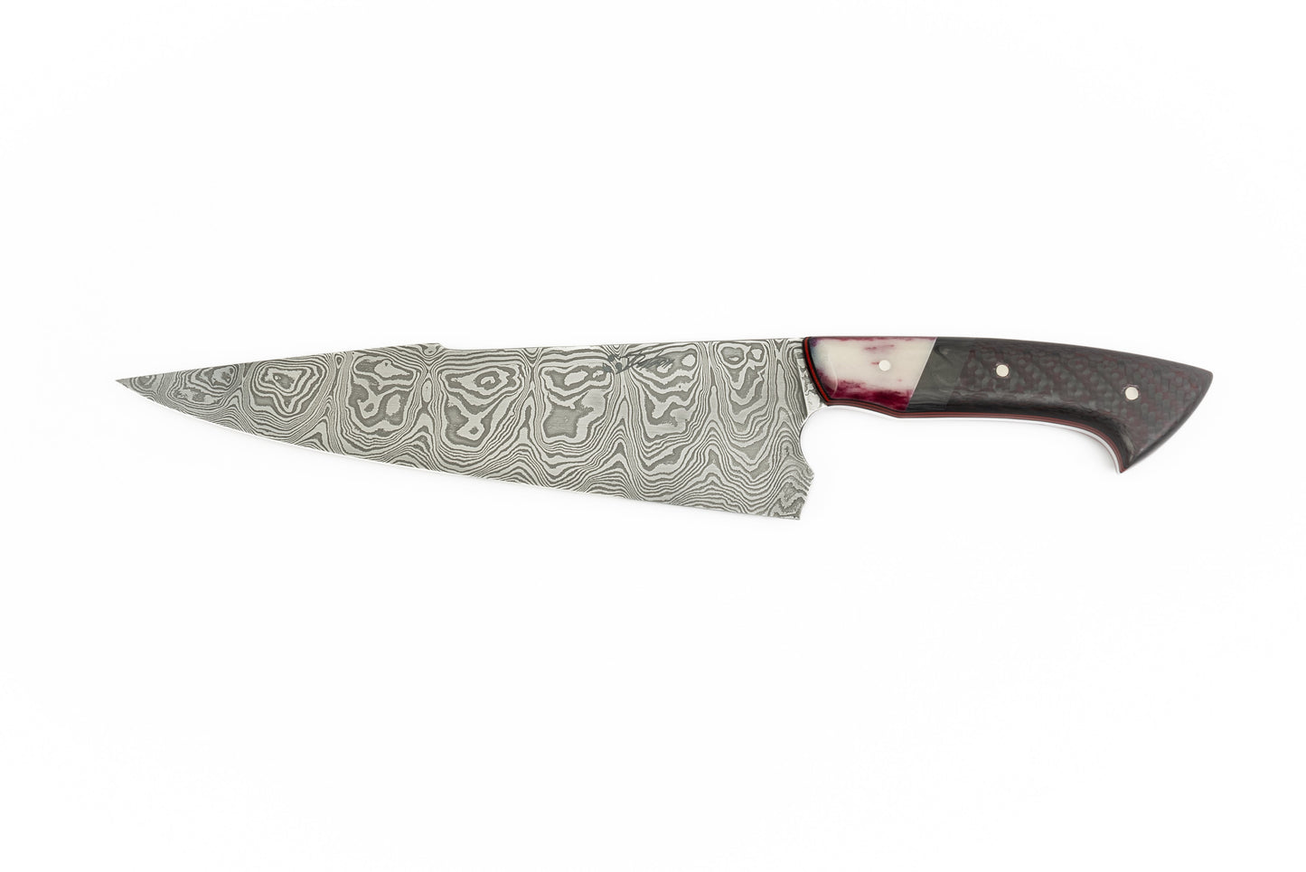 8.375" Chef - Carbon Fiber and Dyed Bone (SHAMUS)