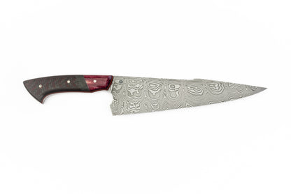 8.375" Chef - Carbon Fiber and Dyed Bone (SHAMUS)