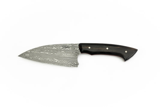 4.875" Petty - Black and White Ebony (SHAMUS)