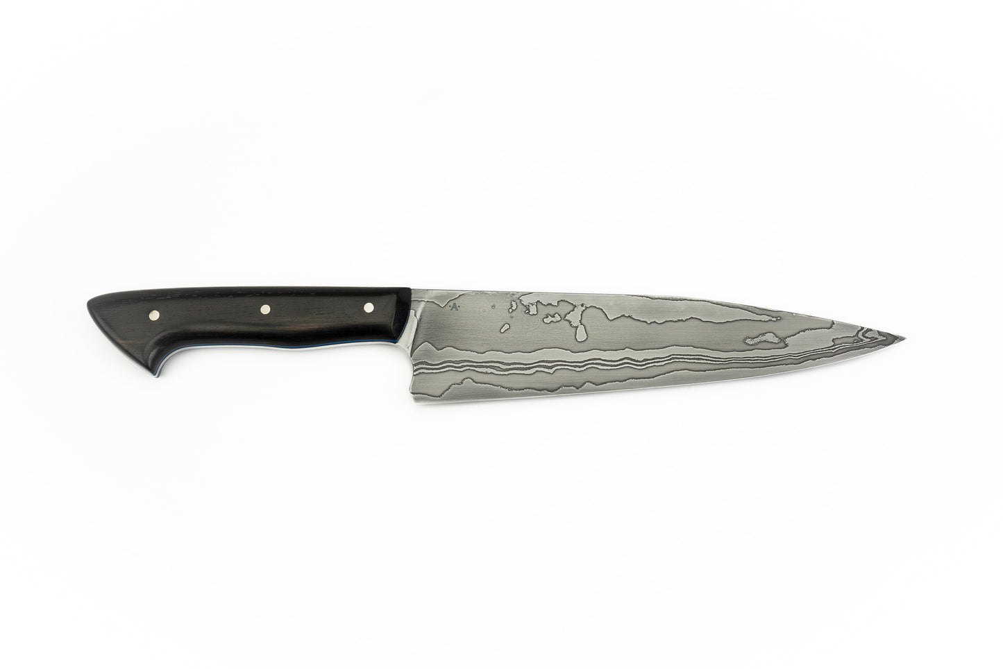 7.5" Chef - Black and White Ebony (SHAMUS)