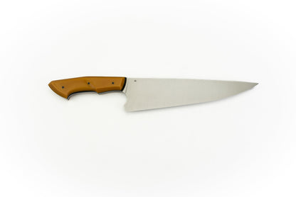 218 mm Stainless Steel Chef - Micarta