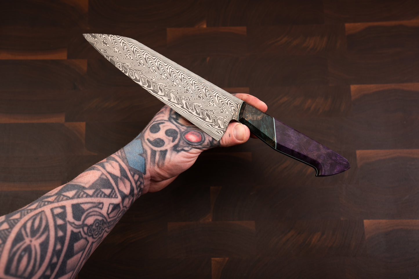 7" Damasteel Gyuto - (CHLOE)